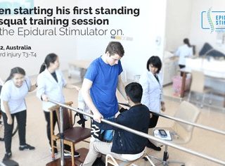 T3 Spinal Cord Injury Patient Steven - Epidural Stimulation