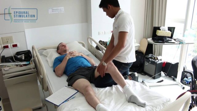 Isaac Spinal Cord Injury Patient - Epidural Stimulation