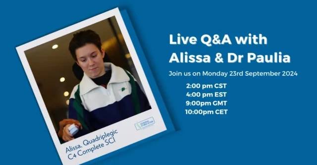  Epidural Stimulation - Patient Experience - Live Q&A - Alissa